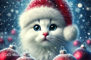 Purr-fect Christmas Cat Wallpaper for Your Smartphone: Make the Holidays Feline-Festive