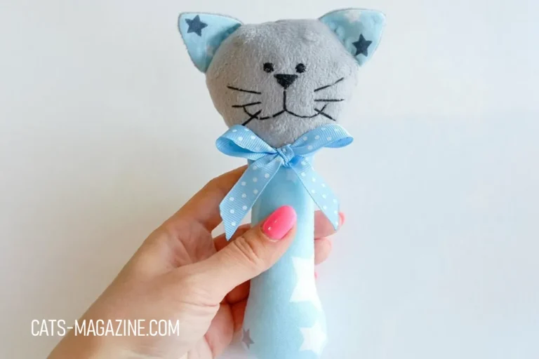 Sew Your Own Kitty Rattle or a Cat Toy