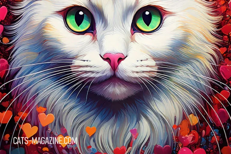 valentines day cute cat backgrounds