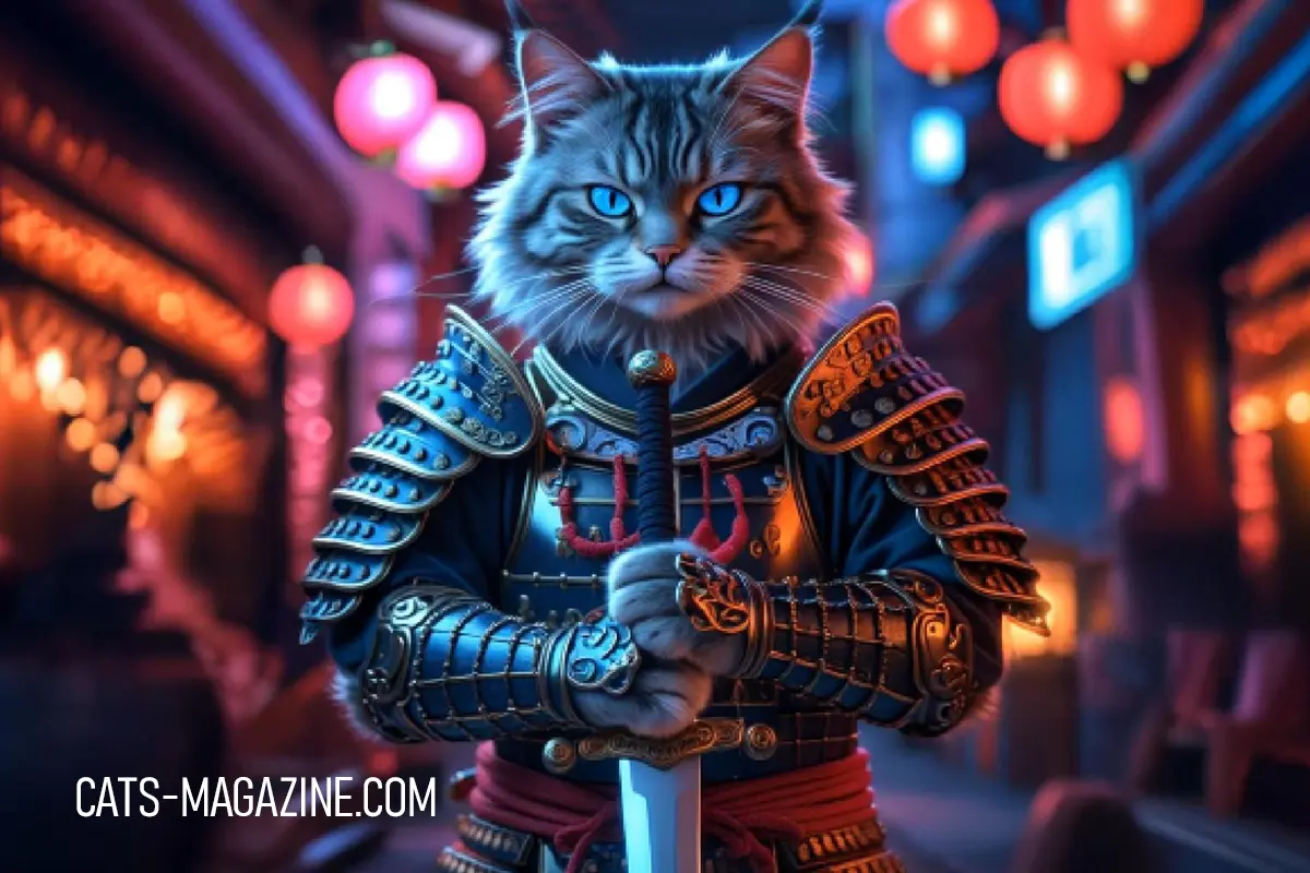 Why Does My Cat Go Wild at Night? Understanding the Cat Behind the Samurai Mask